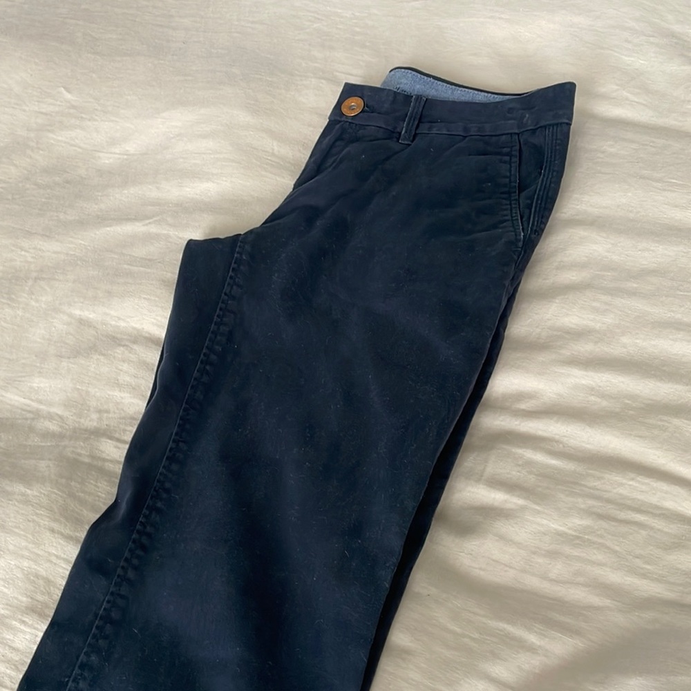 Banana Republic navy chinos sz 0